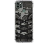 Tumundosmartphone Funda Silicona Antigolpes para Motorola Moto G9 Power diseño Zapatillas 15 Dibujos
