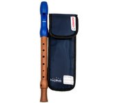 Flauta Hohner 9585-2 Mixta Boquilla Azul Digitación Alemana 2 Piezas