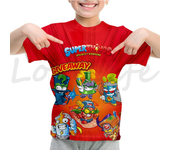 Children 3D Print Super Zings Series 7 T-shirt Summer Kids Cartoon Anime Tshirt Boys Girls Superzings T Shirt Baby Tee Cute Tops