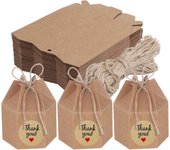 Cajas de Caramelo hexagonal de Papel Artesanal (100 Unidades)