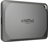 Micron Technology Crucial X9 Pro 4 TB Gris - Velocidad de Lectura 1050 Mb/s - Velocidad de Escritura 1050 Mb/s - Protección Mediante Contraseña - USB 3.2 Gen 2