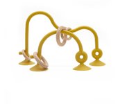 New Kids Wood Ring Soft Silicone Teether Toy Infant Teething Chewing Toy Baby Accessories Newborn Photography Baby Toys