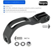 Bicycle Front Light Holder Lamp Bracket Camera Stand for GoPro Uni-body Folding Bike Fork Mount MTB Accessories Fits Brompton