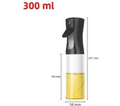 Spray Oil Sprayer For Kitchen Oils Spray Dispenser Bottle For Olive Oil Air Fryer BBQ Salad Baking Grilling Cooking Kitchen Tool