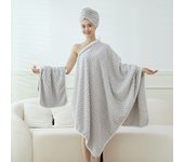 Super Soft and absorbs water and dries quickly,  It is softer than pure cotton and the towel、bath towel and hair dryer