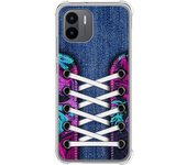 Funda Silicona Antigolpes compatible con Xiaomi Redmi A2 diseño Zapatillas 06 Dibujos