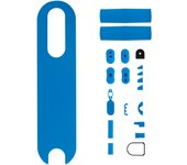1Set Charging Port Rubber Dust Plug Electric Scooter Pedal Silicone Foot Mat With Handlebar Grip Covers for Xiaomi M365 Parts
