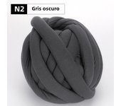 QJH 0.55LBS Chunky Yarn Giant Yarn Super Soft Washable Arm Yarn Tube yarn for DIY Sofa Bed Blanket Pillow Pet Bed and Bed Fence