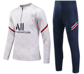 new children's clothing tracksuit boy girl pink Parisians Fans  Half Zipper Jacket Training wear games Jerseys Kids Soccer Kit