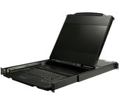 17IN HD RACKMOUNT KVM CONSOLE RACK