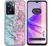 Funda Silicona para Oppo A57s diseño Mármol 08 Dibujos