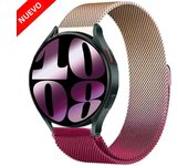 22mm 20mm Milanese loop band for Samsung Galaxy Watch 7-FE-5-pro-6-4-Classic Metal magnetic bracelet Huawei GT 5-4-3-2-2e strap