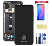 6.39" Super AMOLED For XIAOMI Mi 9 LCD Display Touch Screen Replacement Parts For MI9 Display M1902F1G LCD Screen with Frame