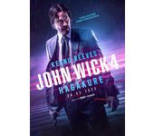 2023 New Movie John Wick Chapter 4 Series Film Keanu Reeves Poster Canvas Painting Wall Art Pictures Home Cinema Decor