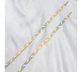 Flat Shoelaces for Sneakers Gradient Rainbow Ice Cream Shoe Laces Casual High Canvas Tennis Shoelace for AF1 Women Shoestrings