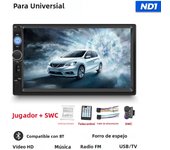7 Inch HD Touch Screen Intelligent System Car Radio Multimedia Player For Universal Autoradio MP5 Camera TF Card Mirror Link USB