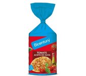 Tortitas de Maiz Tomate y Aceite de Oliva 123.5g Bicentury