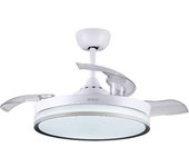 VENTILADOR TECHO SOGO 21840 106CM LED 3 ASPAS MOTOR DC C/MANDO