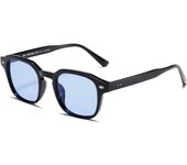 Gafas de sol clásicas con montura cuadrada para mujer, gafas de sol redondas de diseño de marca de lujo Vintage para hombre, gafas de conducción de estilo Retro con remaches a la moda lentes niña vasos Venta al por may