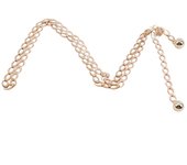 New Jewelry Dress Waist Metal Chain Belts High Waist Gold Belts For Women Fashion Waistbands All-Match Belt For Party