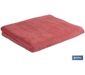 Cofan Toalla de Baño Modelo Jamaica Color Coral 100 % Algodon 580 G/m² 100 X 150 Cm