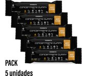 POWERGYM | PACK DE 5 - CONCENTRATE GUMMY 30 g   - Barrita de gominola para deportistas a base de hidratos de carbono y sodio