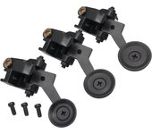 3 PCS/Set Leather Roller Foot (3 Sizes) #12264+12265+12267 For Sewing Machine JUKI Singer Brother Sewing Machine Accessories