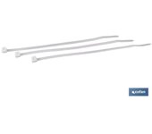 Bridas nylon blanco 9,0 x 530 mm   caja 100 unid.