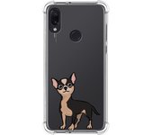 Funda Silicona Antigolpes para Xiaomi Redmi Note 7 diseño Perros 05 Dibujos
