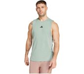 Camiseta de Tirantes Adidas D4T para hombre en color verde