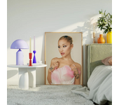 Pop Singer Ariana Grande Vintage Posters Sticky Retro Kraft Paper Sticker DIY Room Bar Cafe Kawaii Room Decor