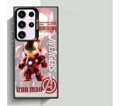Marvel Sipiderman Ironman Case for Samsung Galaxy S23 Ultra S20 FE S24 Ultra Note 20 S20 S22 Plus S21 FE Soft Luxury Cover