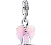 Charm Pandora Colgante Corazón Opalescente Mamá 793202C01