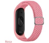 Bracelet for Mi band 7 Strap Elastic adjustable Nylon Braided Miband4 miband 5 correa Wristband xiaomi Mi band 3 5 4 6 strap