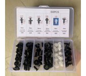 Car Fastener Clips Disassembly tools Auto Body fixing Pin Rivet Set Bumper Door Panel Mixed Plastic Clip Kit  Accessories
