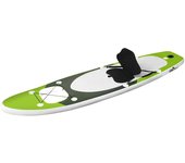 vidaXL Set de Tabla de Paddle Surf Hinchable 360x81x10 cm Piscina Viaje Color Negro,  Rojo,  Azul mar y mas