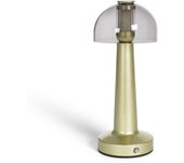 Ledkia Lámpara de Mesa LED Metal Portátil con Batería USB Recargable Luliu Orsha Dorado