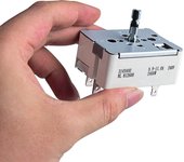3148954 WP3149400 Range Switch Surface Burner Control Switch Compatible with Whirlpool 8 Inch Electric Range Stove Switch#Color:
