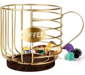 Cesta para cápsulas de café, almacenamiento de cápsulas de café, cesta para monos, para almacenamiento de cápsulas de café
