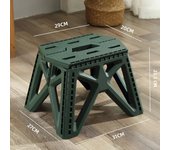 Outdoor Small Stool Portable Folding Stool High Load Bearing Durable Small Chair Fishing Stool Beach Stool Camping Stool
