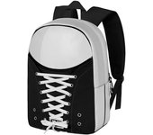 Oh My Pop Black Sneakers Backpack, Black