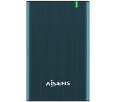 Caja Externa para Disco Duro de 2.5' Aisens ASE-2525PB/ USB 3.0/ Sin tornillos