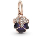 Charm Colgante Pandora Flor Pensamiento Morado  780776C01