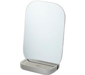 VIGAR® - Espejo Tocador Zense - Espejo Cosmético Fabricado con Poliresina de Calidad - Espejo de Maquillaje - Espejo Tocador Elegante y Moderno - Espejo Pequeño para Maquillaje - Tocador de Baño Pequeño y Fácil de Transportar - Espejo Escritorio Pequeño