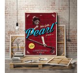 2022 New Horror Film Mia Goth Is Pearl Movie Poster Canvas Painting X-traordinary Origin Prints Wall Pictures Cinema Home Decor