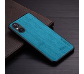 Case for Sony Xperia 1 5 10 IV V 5G funda bamboo wood pattern Leather phone cover Luxury coque for Sony Xperia 5 V case capa
