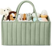 Foladable Mommy Bag Baby Diaper Bag Diapers Caddy Organizer Large Capacity Outdoor Baby Essentials Storage