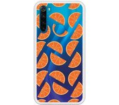 Funda compatible con Xiaomi Redmi Note 8 - Patron naranjas