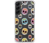 Funda Silicona Antigolpes para Samsung Galaxy S22 5G diseño Catrina Dibujos