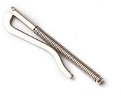 1Pc New Metal Bifold Money Clip Bar Wallet Replace Parts Spring Clamp Cash Holder Dollar Cash Clamp Holder Wallet for Men Women